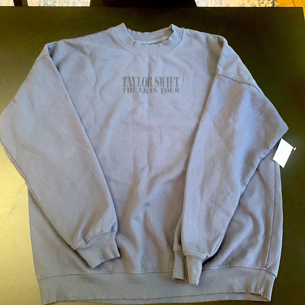 Navy Blue crew neck Taylor swift Eras Tour size S